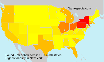 Surname Kobak in USA