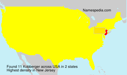 Surname Kobberger in USA