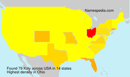 Surname Koly in USA