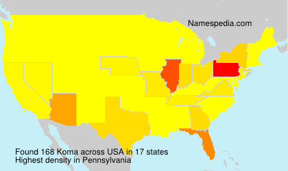 Surname Koma in USA