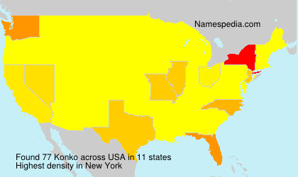 Surname Konko in USA