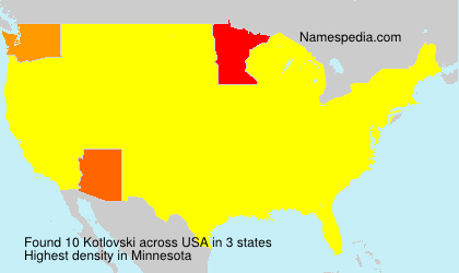 Surname Kotlovski in USA