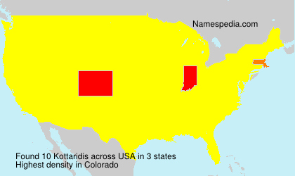 Surname Kottaridis in USA