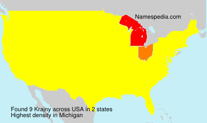 Surname Krajny in USA