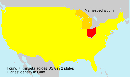Surname Kringeta in USA