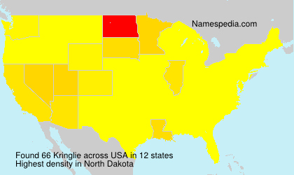 Surname Kringlie in USA