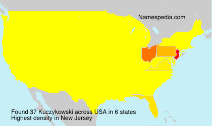 Surname Kuczykowski in USA