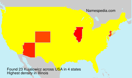 Surname Kujalowicz in USA
