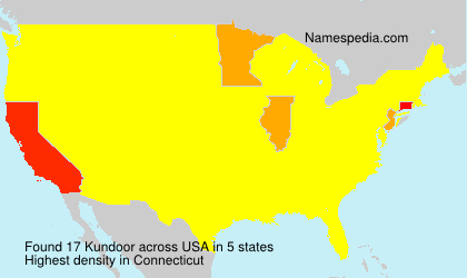 Surname Kundoor in USA