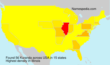 Surname Kuranda in USA