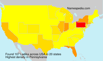 Surname Ladika in USA