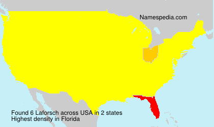 Surname Laforsch in USA