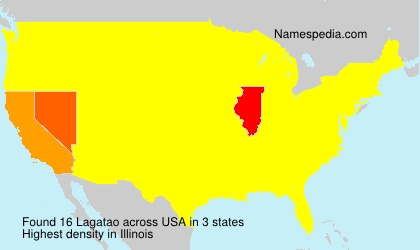 Surname Lagatao in USA