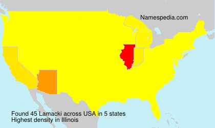 Surname Lamacki in USA