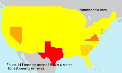 Surname Lanceley in USA