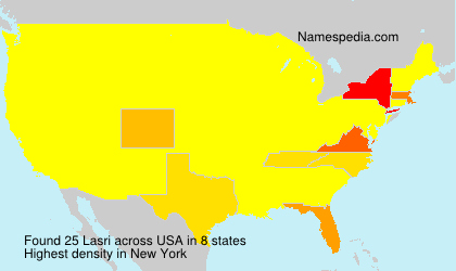 Surname Lasri in USA