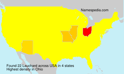 Surname Lauchard in USA