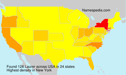 Surname Laurer in USA