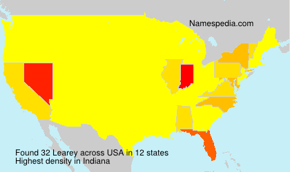 Surname Learey in USA
