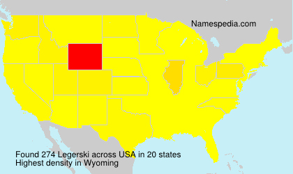 Surname Legerski in USA