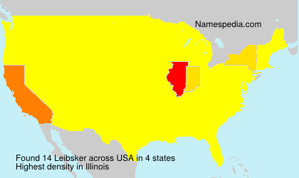 Surname Leibsker in USA