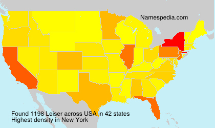 Surname Leiser in USA