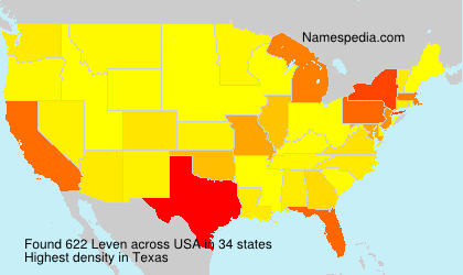 Surname Leven in USA