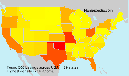 Surname Levings in USA