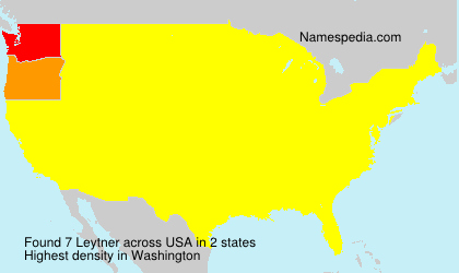 Surname Leytner in USA