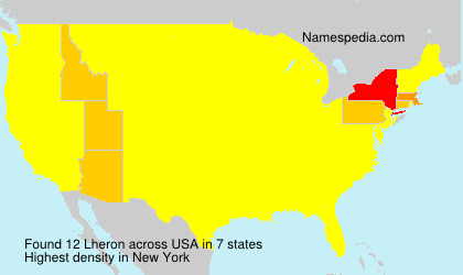 Surname Lheron in USA