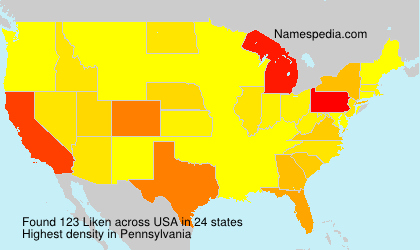 Surname Liken in USA