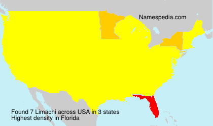 Surname Limachi in USA