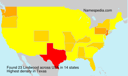 Surname Lindwood in USA