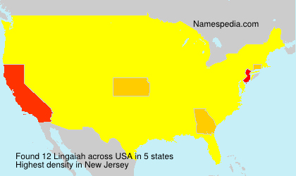 Surname Lingaiah in USA
