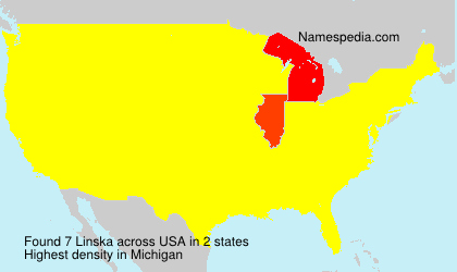 Surname Linska in USA