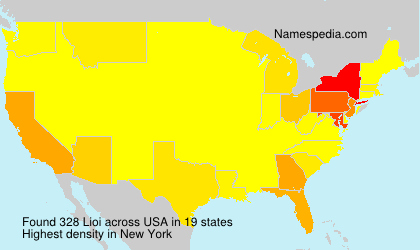 Surname Lioi in USA