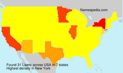 Surname Lipets in USA