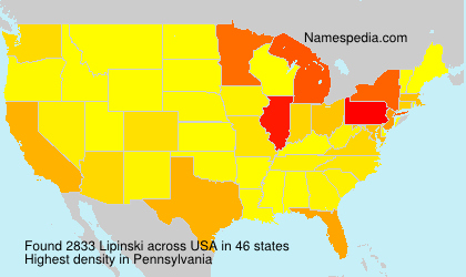 Surname Lipinski in USA