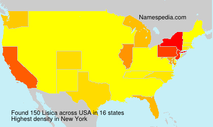 Surname Lisica in USA