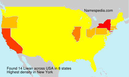 Surname Liwan in USA