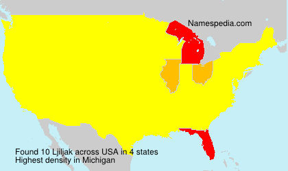 Surname Ljiljak in USA
