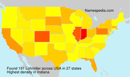 Surname Lohmiller in USA