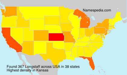 Surname Longstaff in USA