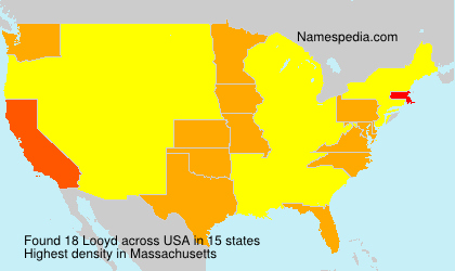 Surname Looyd in USA