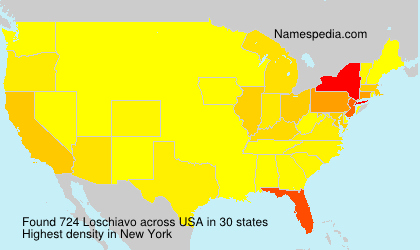 Surname Loschiavo in USA