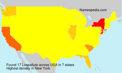 Surname Lospalluto in USA