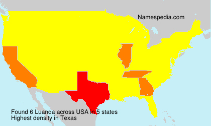 Surname Luanda in USA