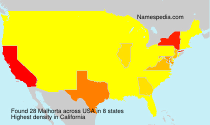 Surname Malhorta in USA