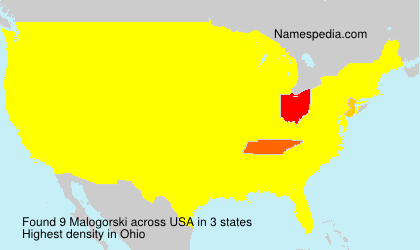 Surname Malogorski in USA