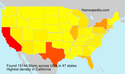 Surname Mario in USA